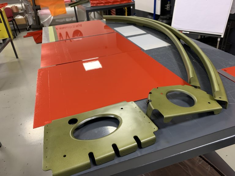 Pintura Aeronáutica en Planta de Fabricación Aeronáutica para Alumnos de Madrid – Getafe – Illescas